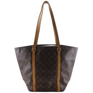 Louis Vuitton Sac Shopping Monogram Canvas Brown Mb0021 Tote Bag